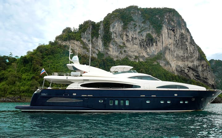 102 Astondoa luxury charter yacht - Phuket Yacht Haven Marina, Mai Khao, Thalang District, Phuket, Thailand