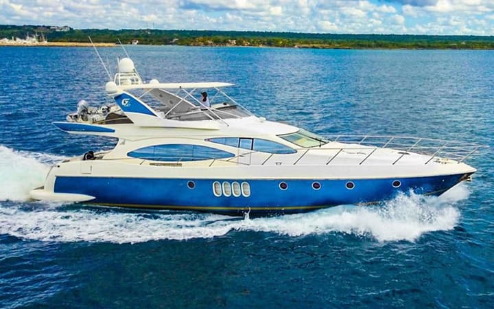 70 Azimut luxury charter yacht - Casa de Campo Marina, La Romana, Dominican Republic