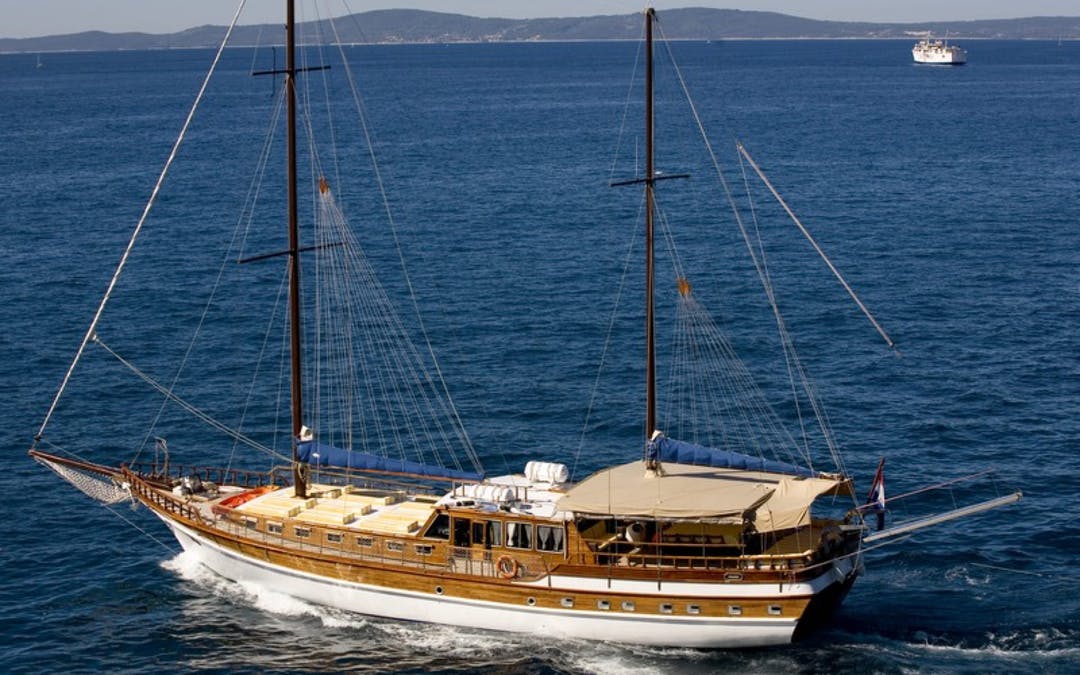 82 Gulet luxury charter yacht - ACI Marina Split, Uvala Baluni, Split, Croatia