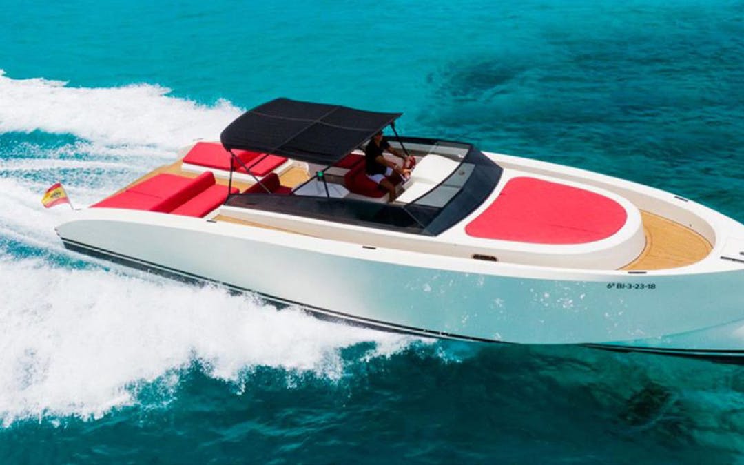 43' Vanquish luxury charter yacht - Ibiza, Spain - 1