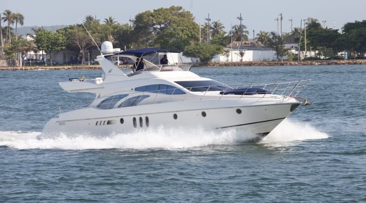 62 Azimut luxury charter yacht - Cartagena Nautical Club, Carrera 23, Cartagena Province, Bolivar, Colombia
