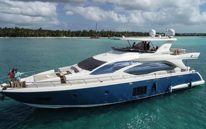 86 Azimut luxury charter yacht - Casa de Campo Marina, La Romana, Dominican Republic