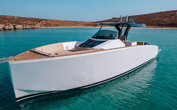 40 Tesoro luxury charter yacht - Mykonos, Mikonos, Greece