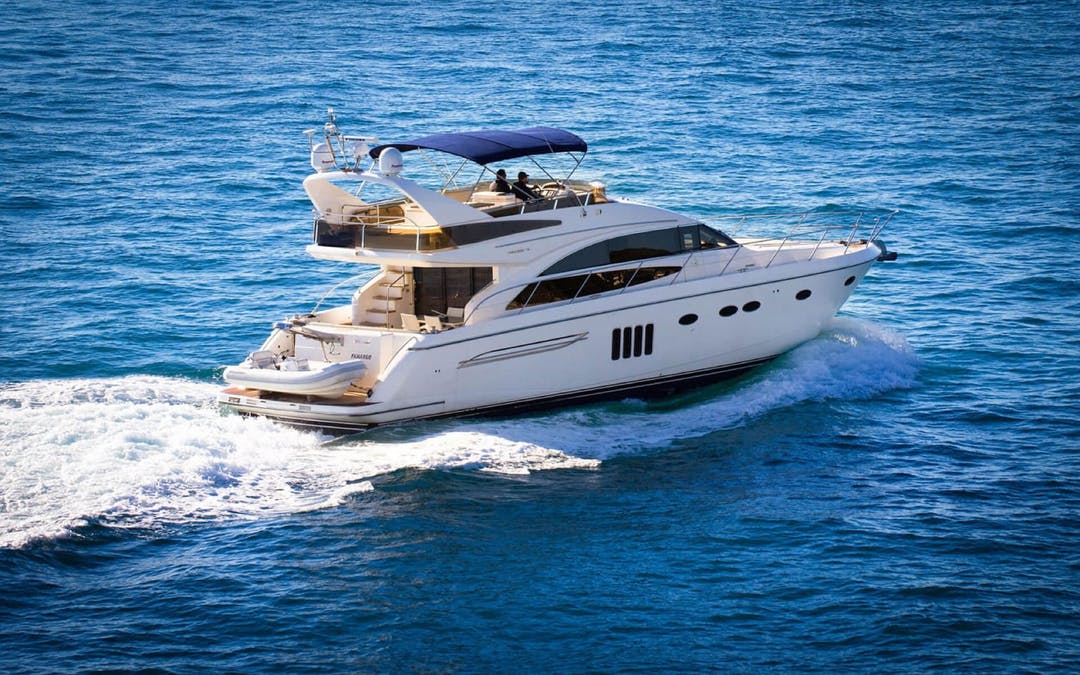 62 Princess luxury charter yacht - Split, Croatia