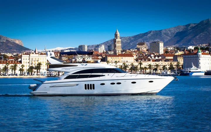 62 Princess luxury charter yacht - Split, Croatia
