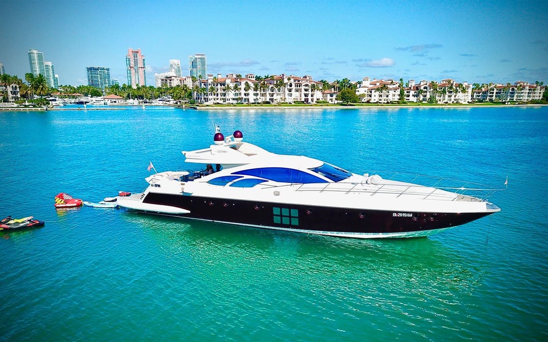 86 Azimut luxury charter yacht - 185 Palm Ave, Miami Beach, FL, USA