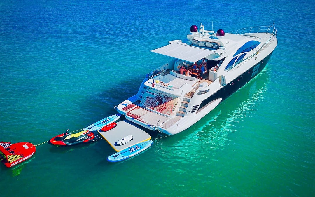 86 Azimut luxury charter yacht - 185 Palm Ave, Miami Beach, FL, USA