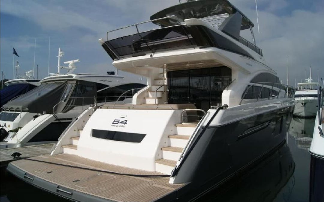 64 Princess luxury charter yacht - Porto Montenegro, Blaža Jovanovića, Tivat, Montenegro