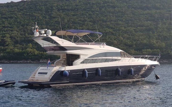 64 Princess luxury charter yacht - Porto Montenegro, Blaža Jovanovića, Tivat, Montenegro