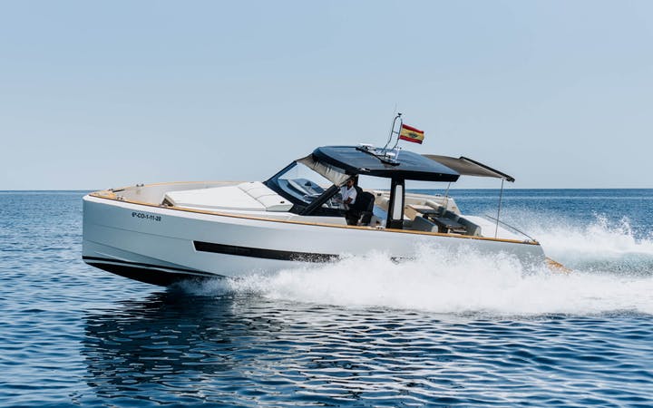 44' Fjord luxury charter yacht - Botafoc Ibiza, Av. de Juan Carlos I, 07800 Ibiza, Balearic Islands, Spain