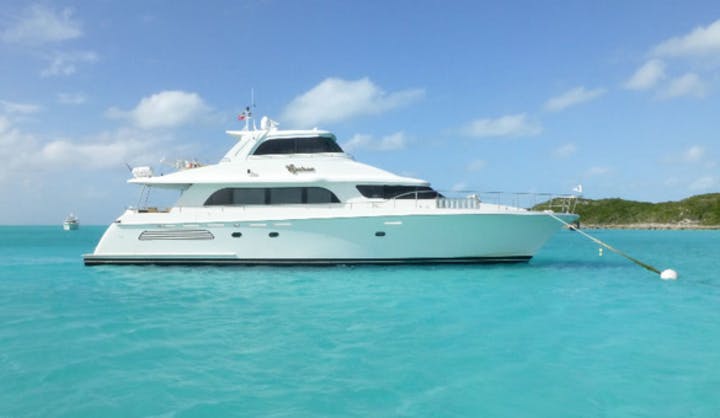 81' Cheoy Lee luxury charter yacht - Bay Street Marina, East Bay Street, Nassau, The Bahamas