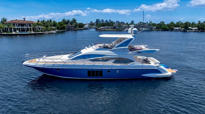 64' Azimut luxury charter yacht - 1784 SE 15th St, Fort Lauderdale, FL 33316, USA