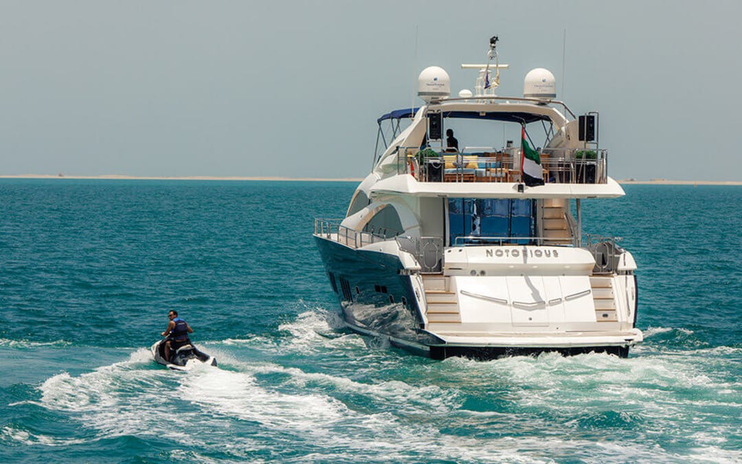 90 Sunseeker luxury charter yacht - Bulgari Resort Dubai - Dubai - United Arab Emirates