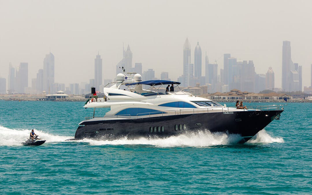 90 Sunseeker luxury charter yacht - Bulgari Resort Dubai - Dubai - United Arab Emirates