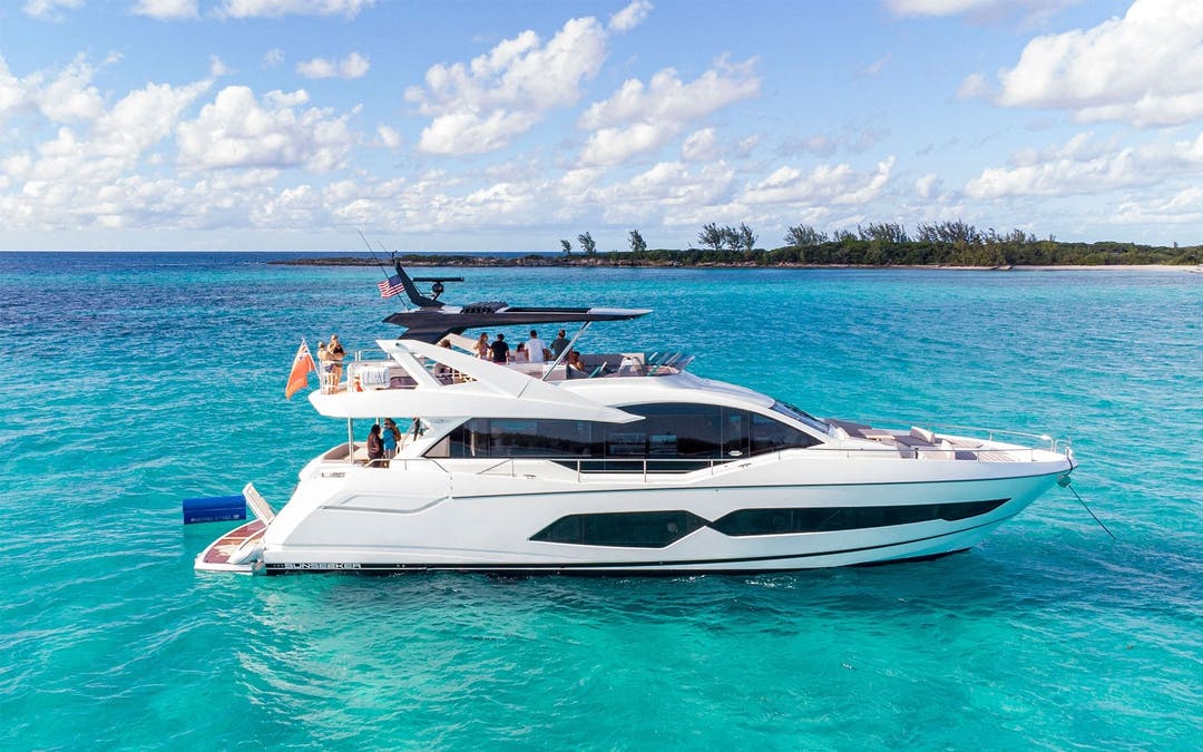 76' Sunseeker Luxury Yacht for Charter in Nassau, Bahamas - Image 41