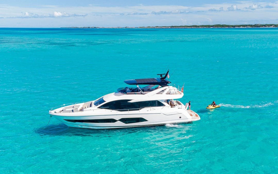 76' Sunseeker luxury charter yacht - Nassau, The Bahamas - 1
