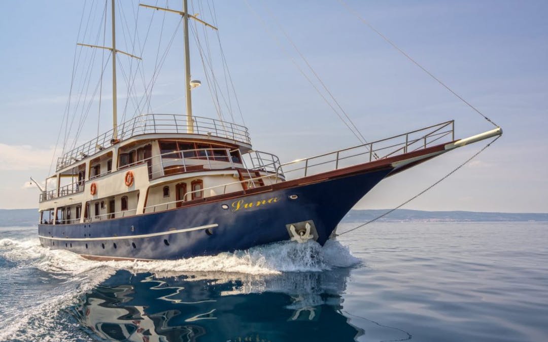 108 Motorsailer luxury charter yacht - Split, Croatia