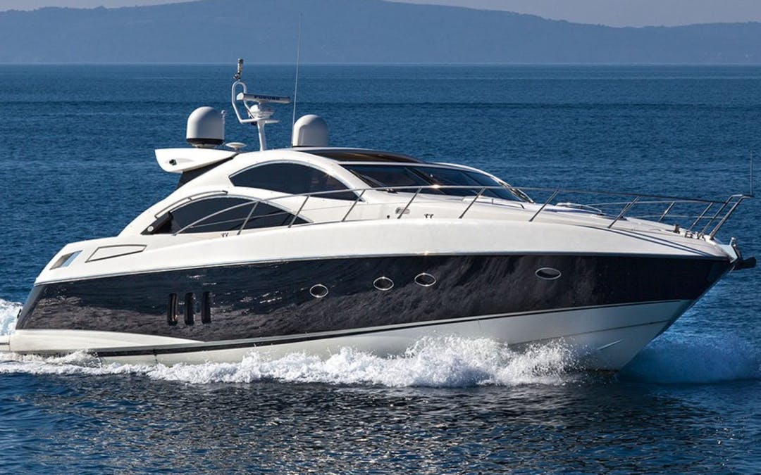 66 Sunseeker Predator luxury charter yacht - ACI Marina Split, Uvala Baluni, Split, Croatia