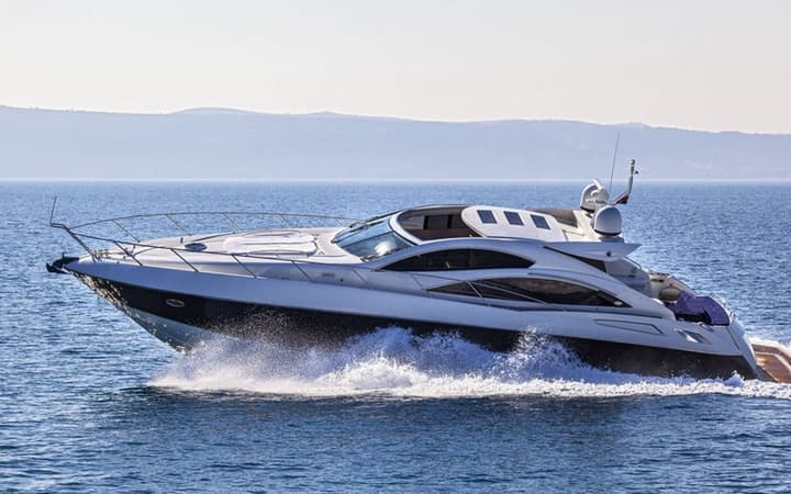 66 Sunseeker Predator luxury charter yacht - ACI Marina Split, Uvala Baluni, Split, Croatia