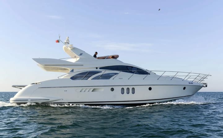 55 Azimut luxury charter yacht - Vilamoura, Quarteira, Portugal