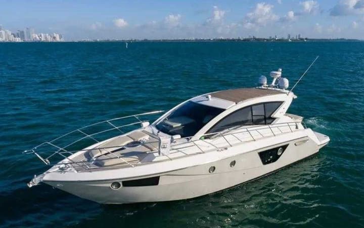 44 Cranchi luxury charter yacht - 4000 Crandon Blvd, Key Biscayne, FL 33149, USA