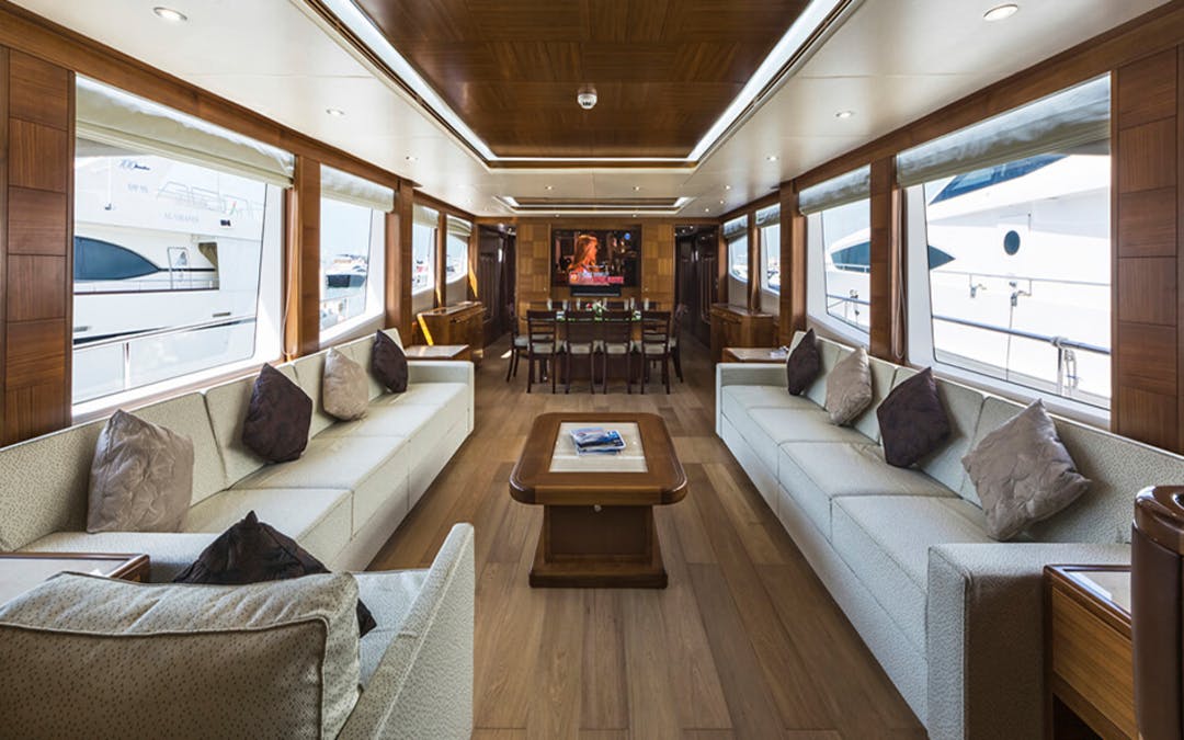 103 Majesty luxury charter yacht - Abu Dhabi - United Arab Emirates
