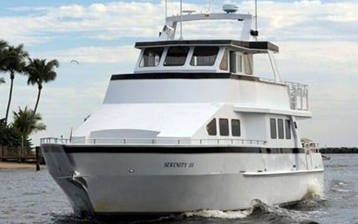 72 Serenity luxury charter yacht - Pompano Beach, FL, USA