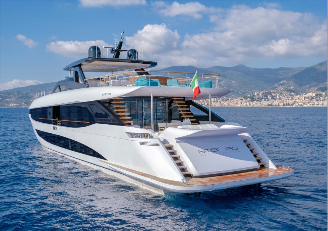 120 Amer luxury charter yacht - Porto Montenegro, Blaža Jovanovića, Tivat, Montenegro