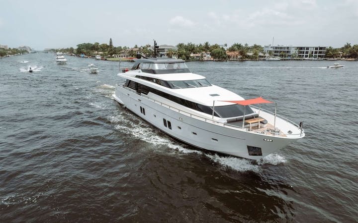106 Sanlorenzo luxury charter yacht - Fort Lauderdale, FL, USA