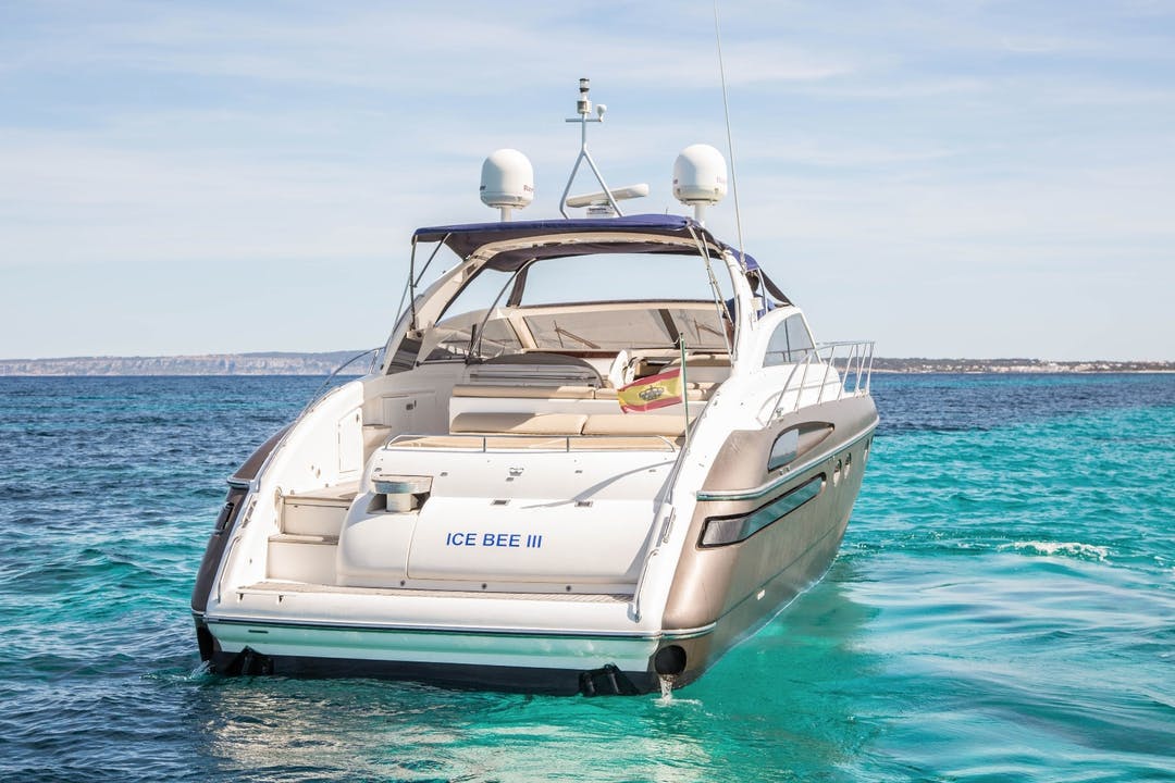 52 Princess luxury charter yacht - Marina Botafoch, Ibiza, Spain