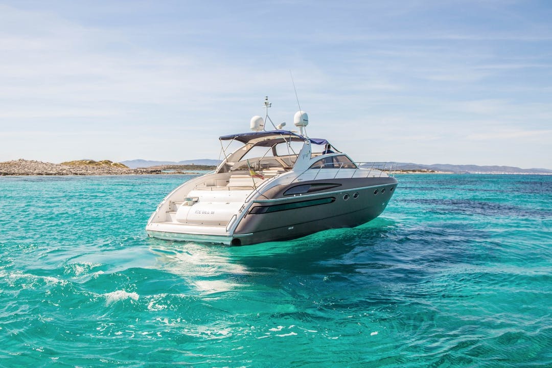52 Princess luxury charter yacht - Marina Botafoch, Ibiza, Spain