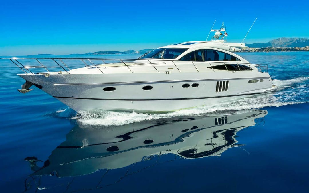 66 Princess luxury charter yacht - Split, Croatia