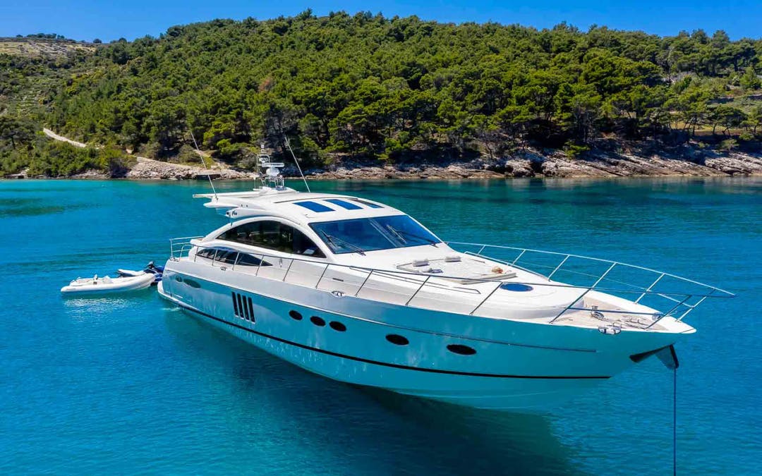 66 Princess luxury charter yacht - Split, Croatia