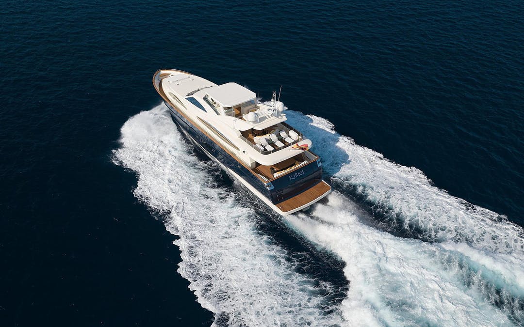 102 Astondoa luxury charter yacht - Ibiza, Spain