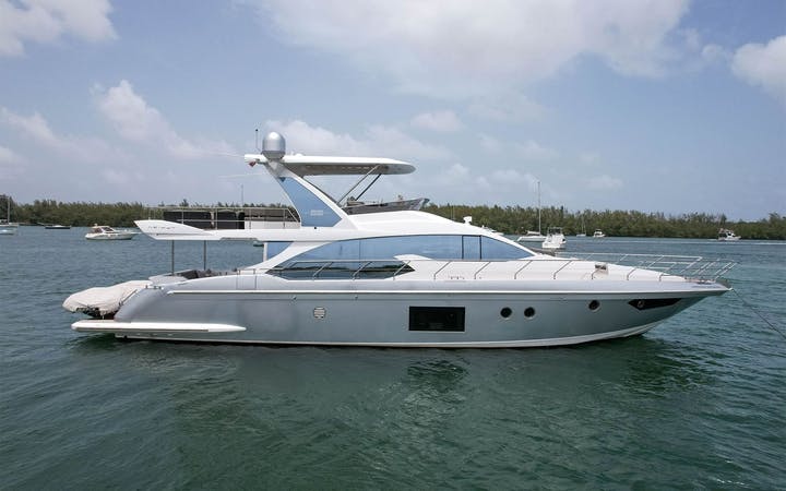 66' Azimut luxury charter yacht - Duffy's Sports Grill, Northeast 163rd Street, North Miami Beach, FL, USA