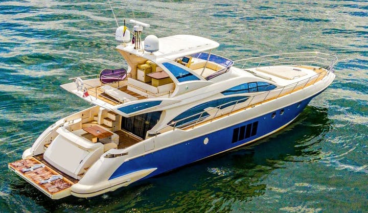 yacht in cartagena